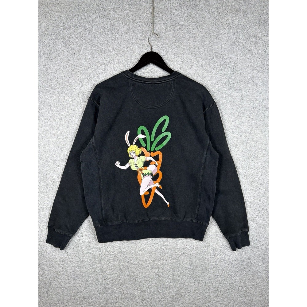 Carrots By Anwar X One Piece Men's Sweatshirt Size L BLACK